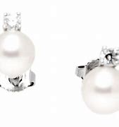 Image result for Tiffany Pearl and Diamond Earrings