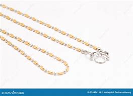 Image result for Two Tone Gold Necklace Chain