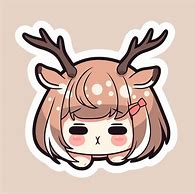 Image result for Kawaii Chibi Anime Deer Girl