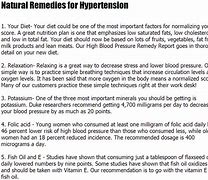 Image result for Natural Treatments for High Blood Pressure