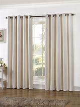 Image result for Small Print Curtains Ivory