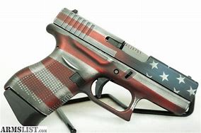 Image result for 9Mm Glock with American Flag