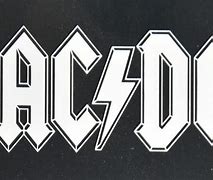 Image result for AC/DC Logo Font