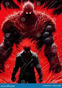 Image result for Red and Black Monster