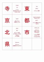 Image result for Japanese Kanji Flashcards