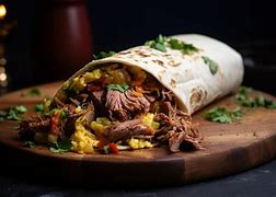 Image result for Machaca Beef Breakfast Burrito