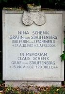 Image result for Claus Von Stauffenberg Grave