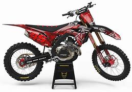 Image result for Dirt Bike Red MX Number 18