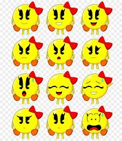 Image result for MS Pac Man Bow Template