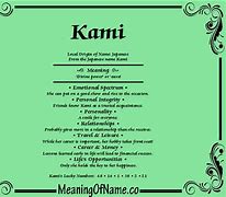 Image result for Kami Myth