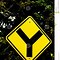 Image result for Y Intersection Sign