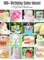 Image result for Birthday Cake Design for Girls Potato