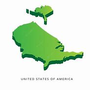 Image result for 3D Map United States Isometric