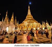 Image result for Shwedagon Pagoda Full Moon