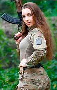 Image result for Russian Woman Soldier