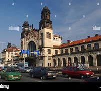 Image result for Prague Train Station Faciad