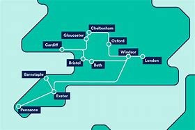 Image result for GWR Railway Map