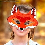 Image result for Red Fox Animal Mask