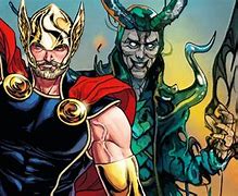 Image result for Original Thor and Loki Marvel