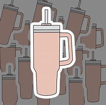 Image result for Stanley Tumbler Cup Drawing