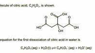 Image result for Citric Acid Dissociation Ph