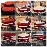 Image result for Red Velvet Cake Decorating