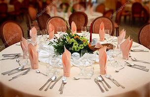 Image result for Banquet Table