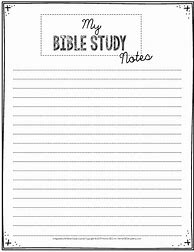 Image result for Free Bible Study Sheets Printable