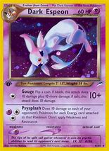 Image result for Dark Espeon Pokemon