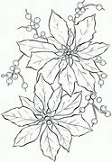 Image result for Poinsettia Print