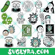 Image result for Rick and Morty Shirt SVG