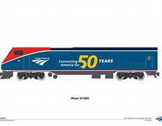 Image result for Amtrak 50th Anniversary P42