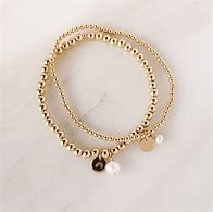 Image result for Stretch Bracelets with Personalized Charms