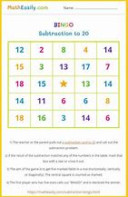 Image result for How Do You Play Math Bingo