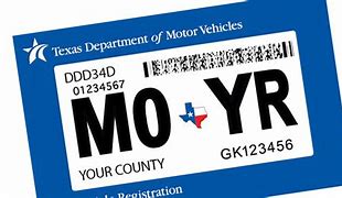 Image result for Example of a Vehicle Registration Number