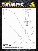 Image result for Master Sword Hilt Template