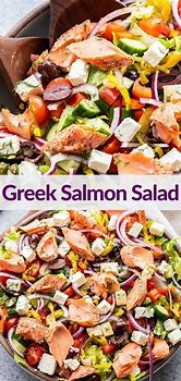 Image result for Greek Salmon Salad Recipe