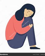 Image result for Sad Girl Illustration