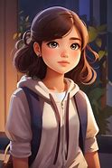 Image result for Ai Cartoon Girl