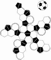 Image result for Paper Soccer Ball Template