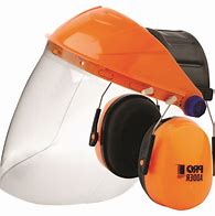 Image result for Face Shield with Hearing Protection