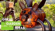 Image result for Outdoor Metal Art DIY