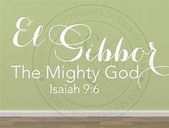 Image result for el gibbor meaning