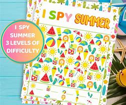 Image result for Summer I Spy Game