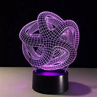 Image result for 3D LED Light Lamp