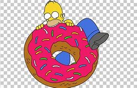 Image result for Homer Simpson Donut Clip Art