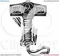 Image result for Mjolnir Clip Art