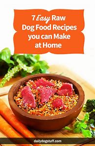 Image result for Raw Dog Food Recipes