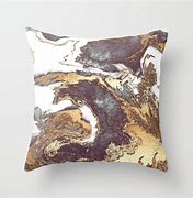 Image result for Black White and Gold Pillows