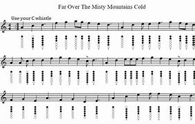 Image result for Misty Mountains Cold Baritone TC